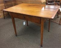 Early New England pine tavern table c1810