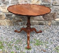 Centennial Chippendale mahogany tea table