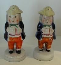 Antique English porcelain Staffordshire Toby