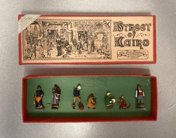 Image of Streets of Cairo painted lead figures set