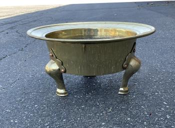 Image of Antique Chinese brass brazier
