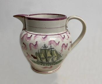 Image of Sunderland pearlware jug