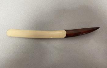 Image of 19thc Inuit snow knife