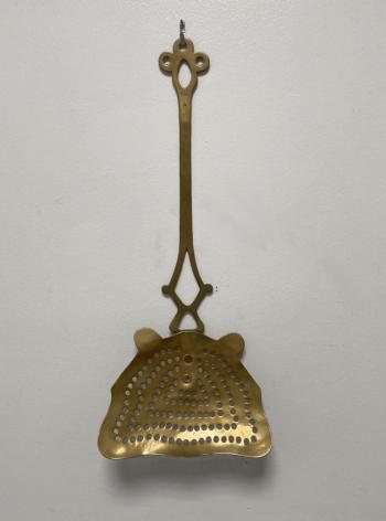 Image of Antique English brass skimmer