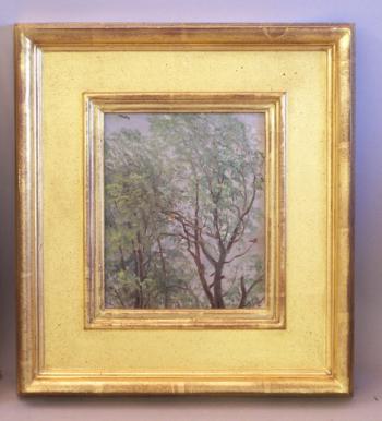 Image of Nelson Augustus Moore landscape oil painting on canvas